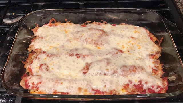 Bake veal parmigiana [Nov 2020]